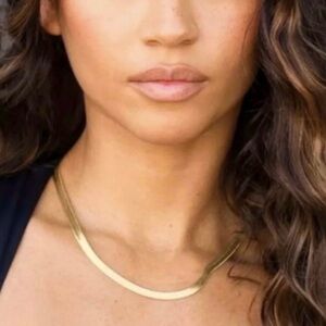 Jennifer Zeuner Karli Necklace Gold Vermeil MSRP $187